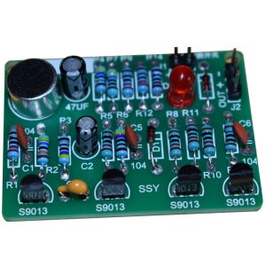 Monday Kids Analog Circuit Theory Learning Kits - Use Resistors Capacitors Transistors to Build a Sound Control Logic Circuit