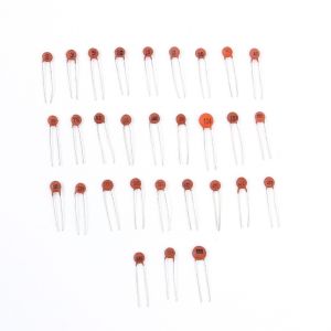 Monday Kids 300pcs 30 Values X10pcs Ceramic Capacitor Set 2PF-0.1UF Capacitor Assortment Kit DIY