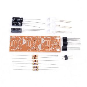 Monday Kids DC 3V-15V DIY Kit 3pcs LED Cycle Flash Light Kit Precise Flash Automatically Electronic Production Kits