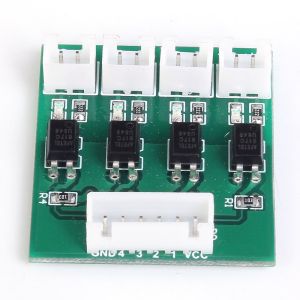 Monday Kids 4 Channel Optocoupler Isolation Module H/L Level Converter Module MCU IO Isolated High Low Level Conversion Board