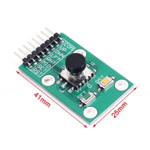 Monday Kids Five Direction Navigation Button Module for MCU AVR Game 5D Rocker Joystick Independent Keyboard for Arduino Joystick Module