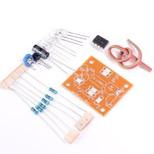 Monday Kids LM358 Breathing Light Suite Blue Flashing LED Light DIY Kits Interesting Electronic Product Components Parts DC 9V