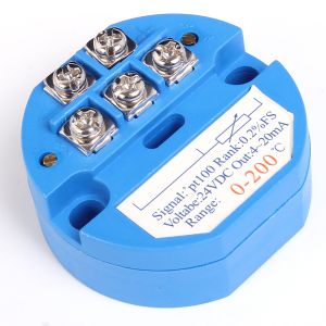 Monday Kids RTD PT100 SBW Temperature Sensor Meter Temperature Transmitter Isolated Detector Module 0~200 Degree 4-20MA