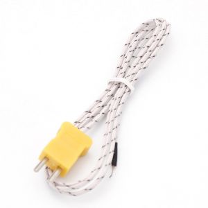Monday Kids 3pcs K Type Thermocouple Probe Temperature Sensor 1 Meter 1M Interface 12.5mm for Digital Thermometer -20~500 Celsius