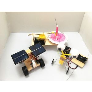 Monday Kids 3 sets Children DIY STEM Education Kits Science Experiments Materials School Project Robot Creative Toy Boy 6 Years