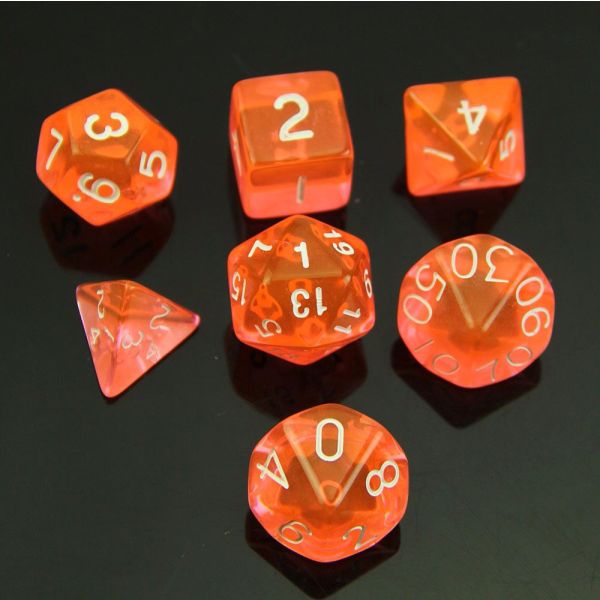 SET RPG POLY Dadi DND Dungeons and Dragons Polyhedral D4 - D20 7 pz viola blu EUR 15,66