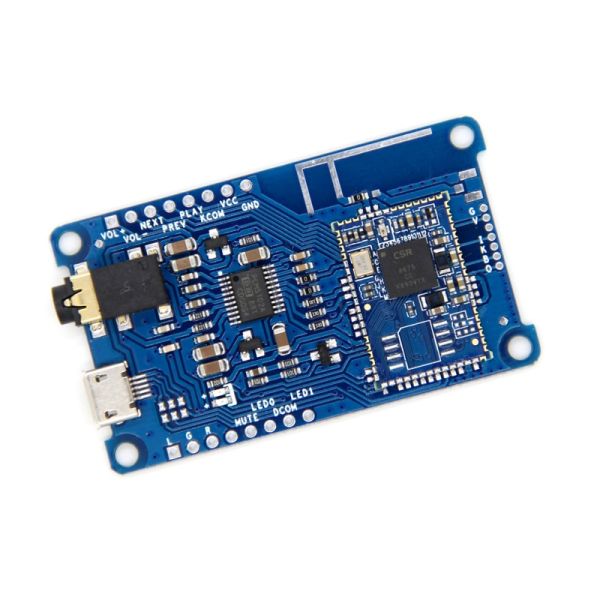Module Audio Bluetooth CSR8675 - Carte Récepteur Stéréo Portable, Compatible AAC, AptX, AptX-HD - Dimensions 3,1x3,5 Cm, Avec Boutons Contrôle